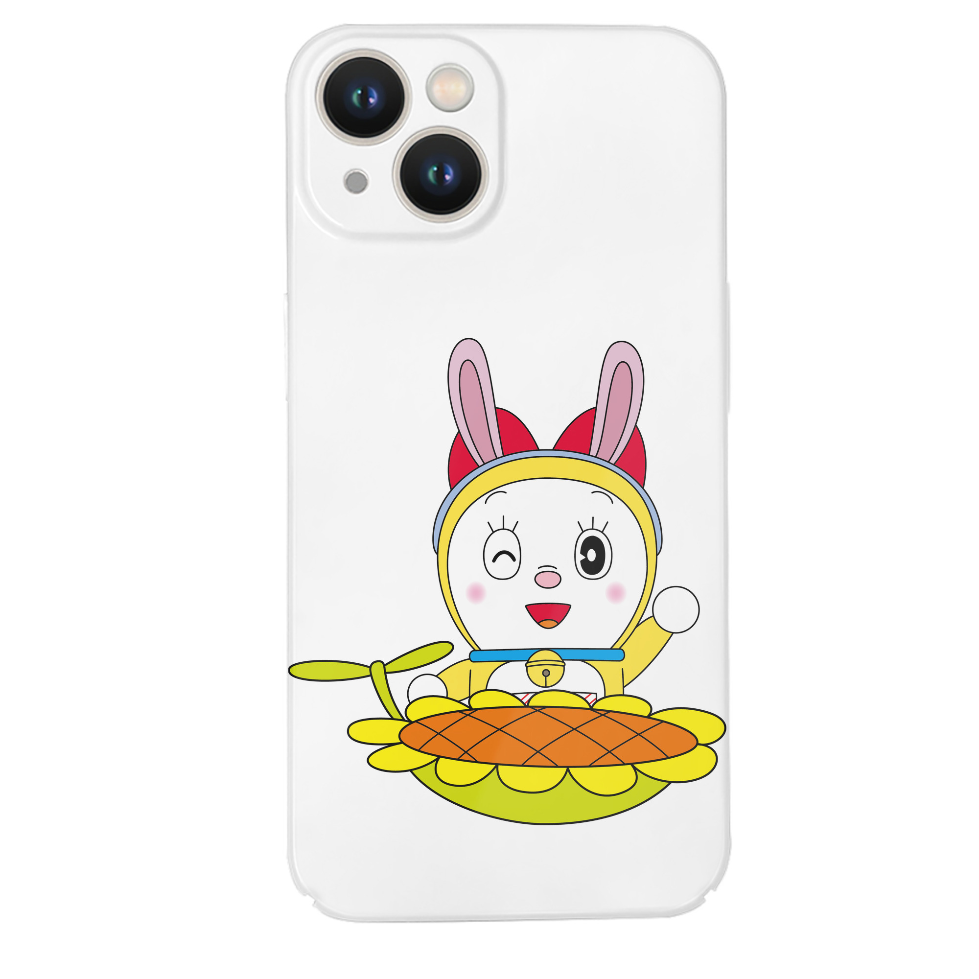 （画像用） ドラえもん ドラミ Doraemon Dorami 【iPhone 14シリーズ対応】ハードケース